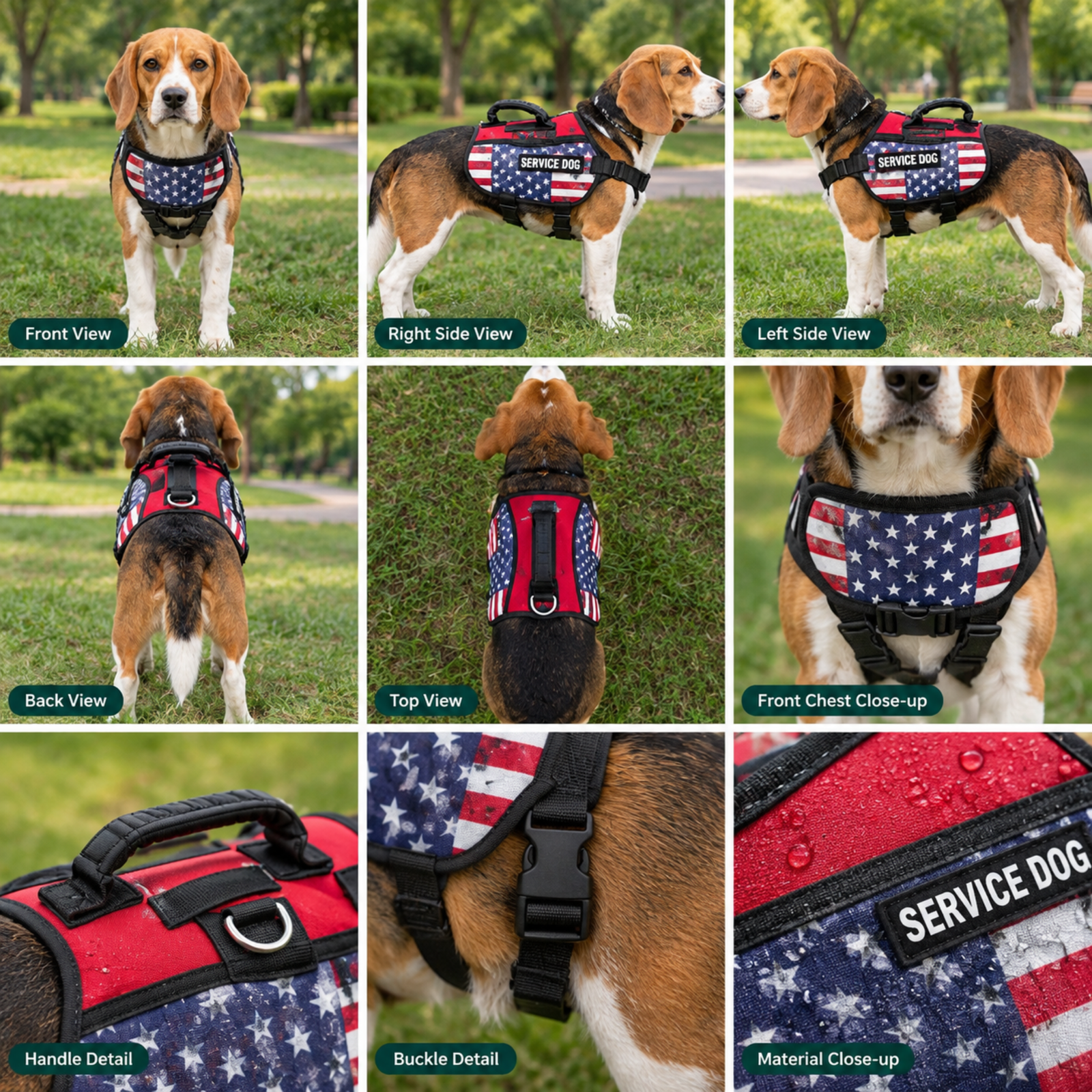 Utility dog vest Utility dog vest