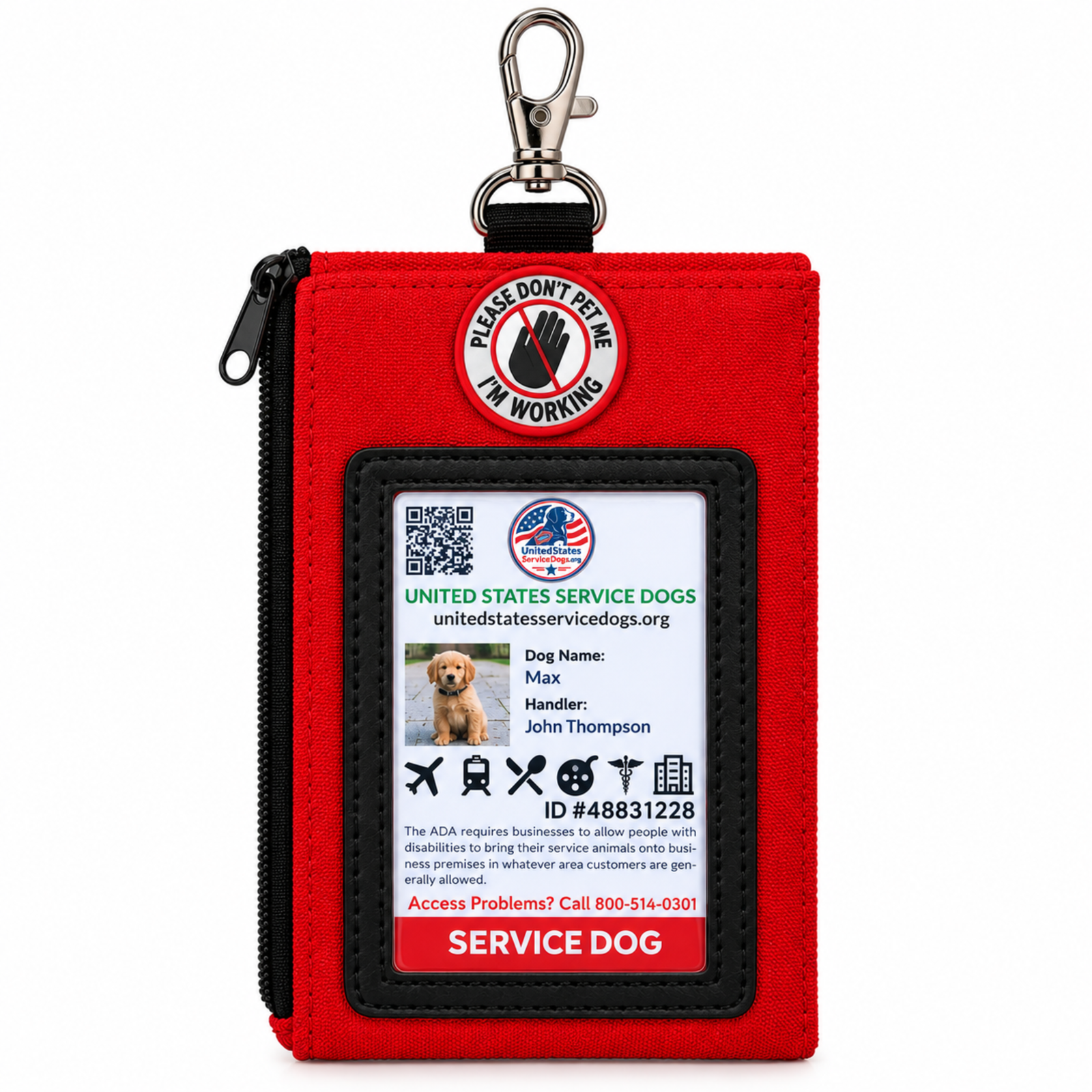 ID Card Holder Pouch ID Card Holder Pouch