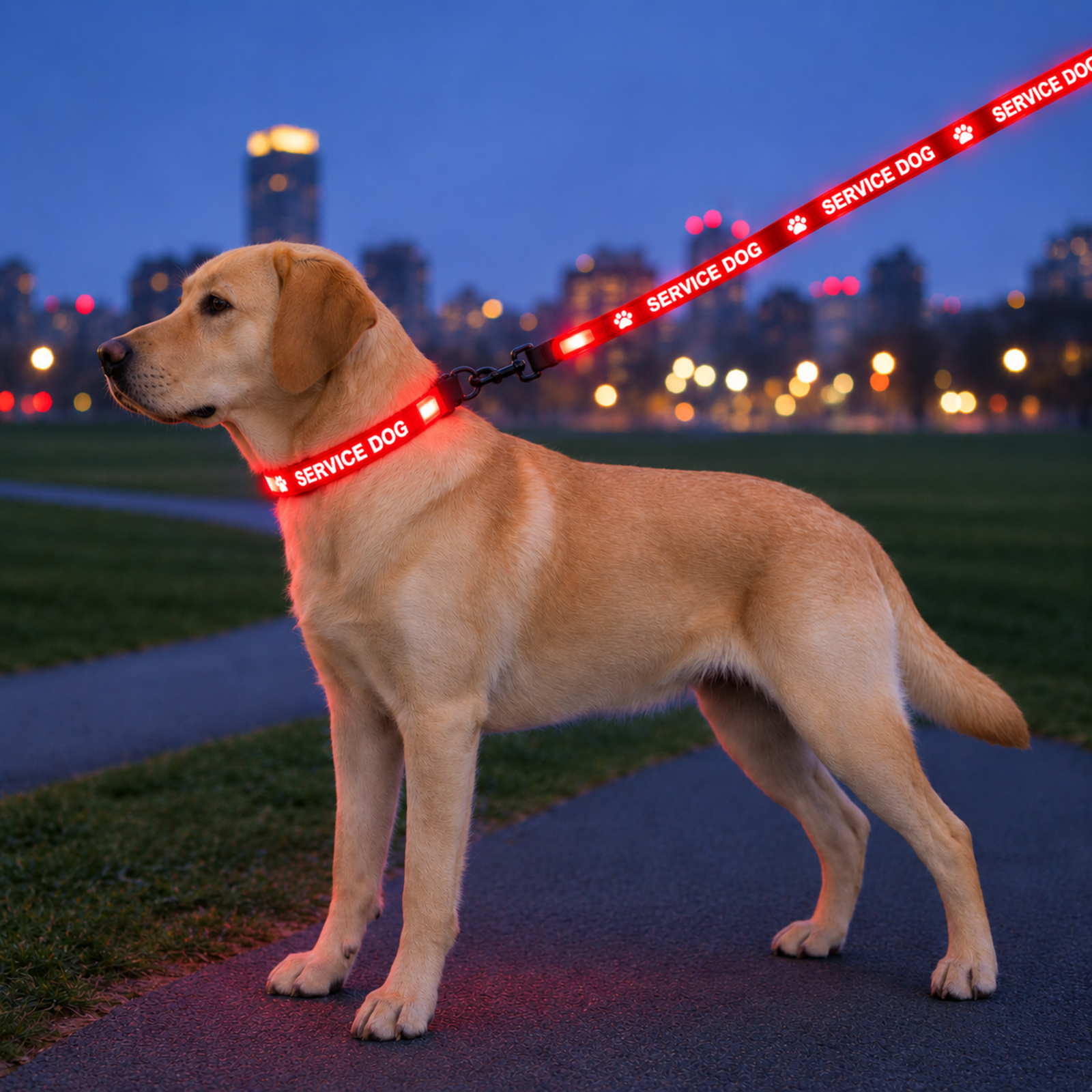 LED Leash for Service Dog LED Leash for Service Dog