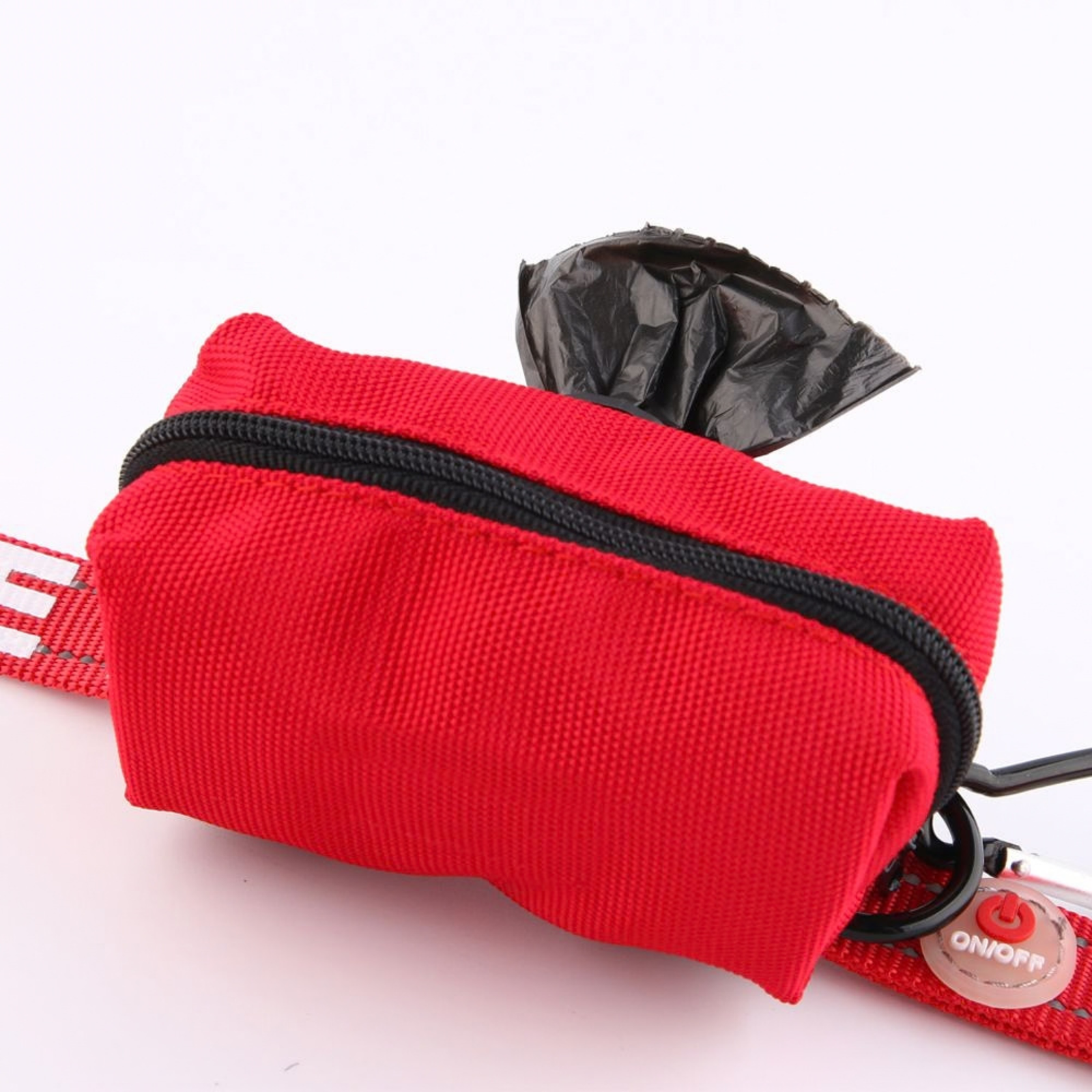 Leash with Waste Bag Holder Leash with Waste Bag Holder