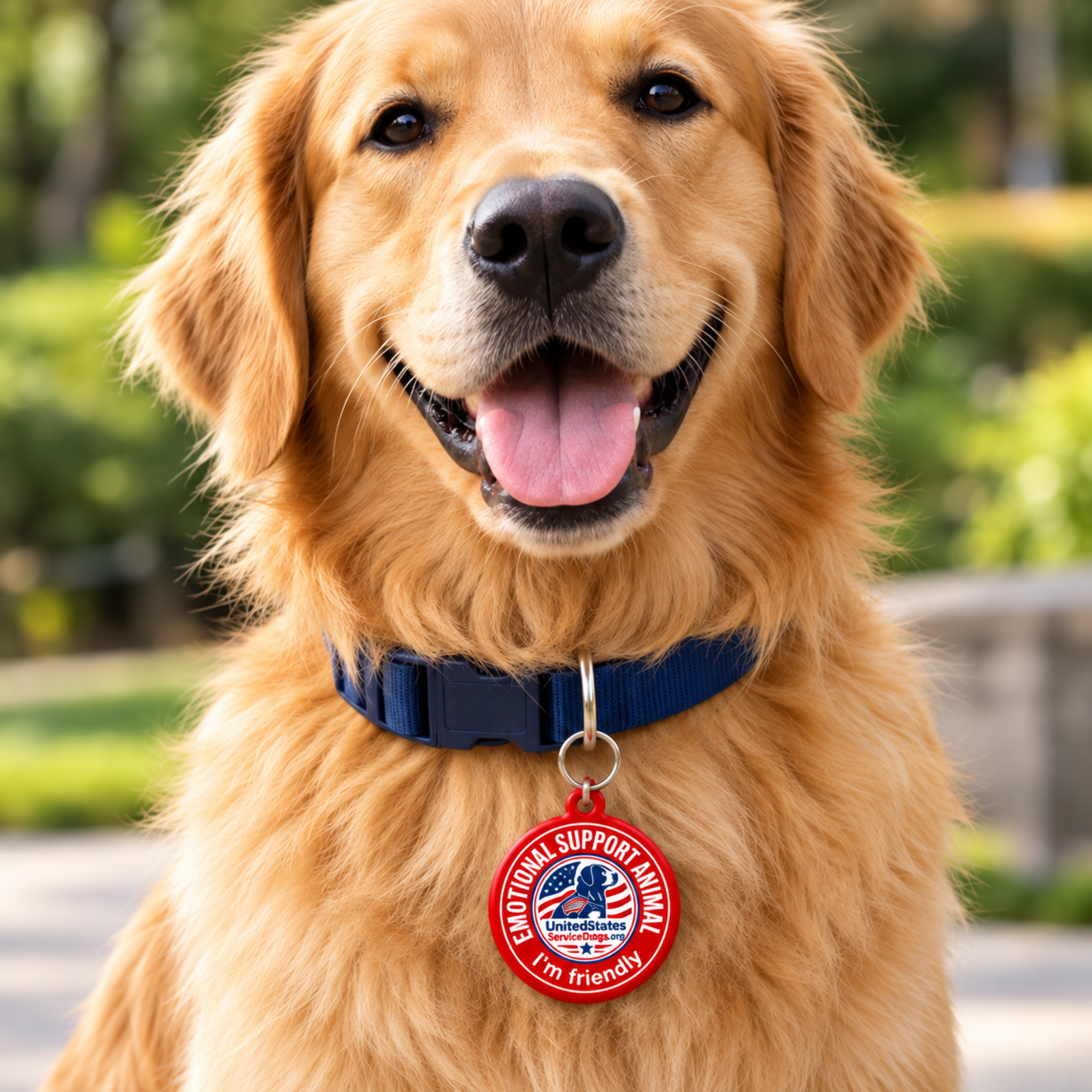 Limited Edition Emotional Support Dog Tag