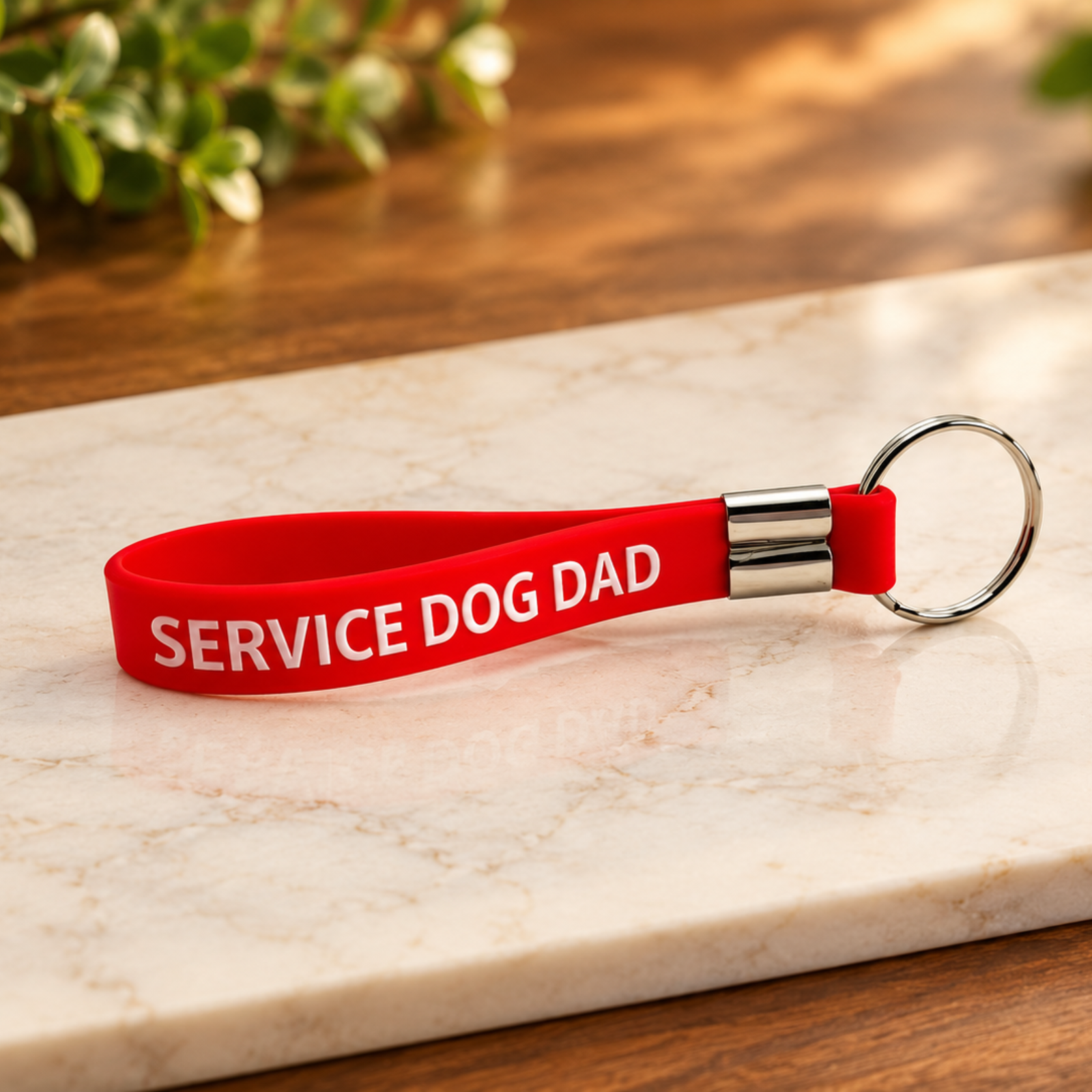 Service-Dog-Dad-Keychain Service-Dog-Dad-Keychain