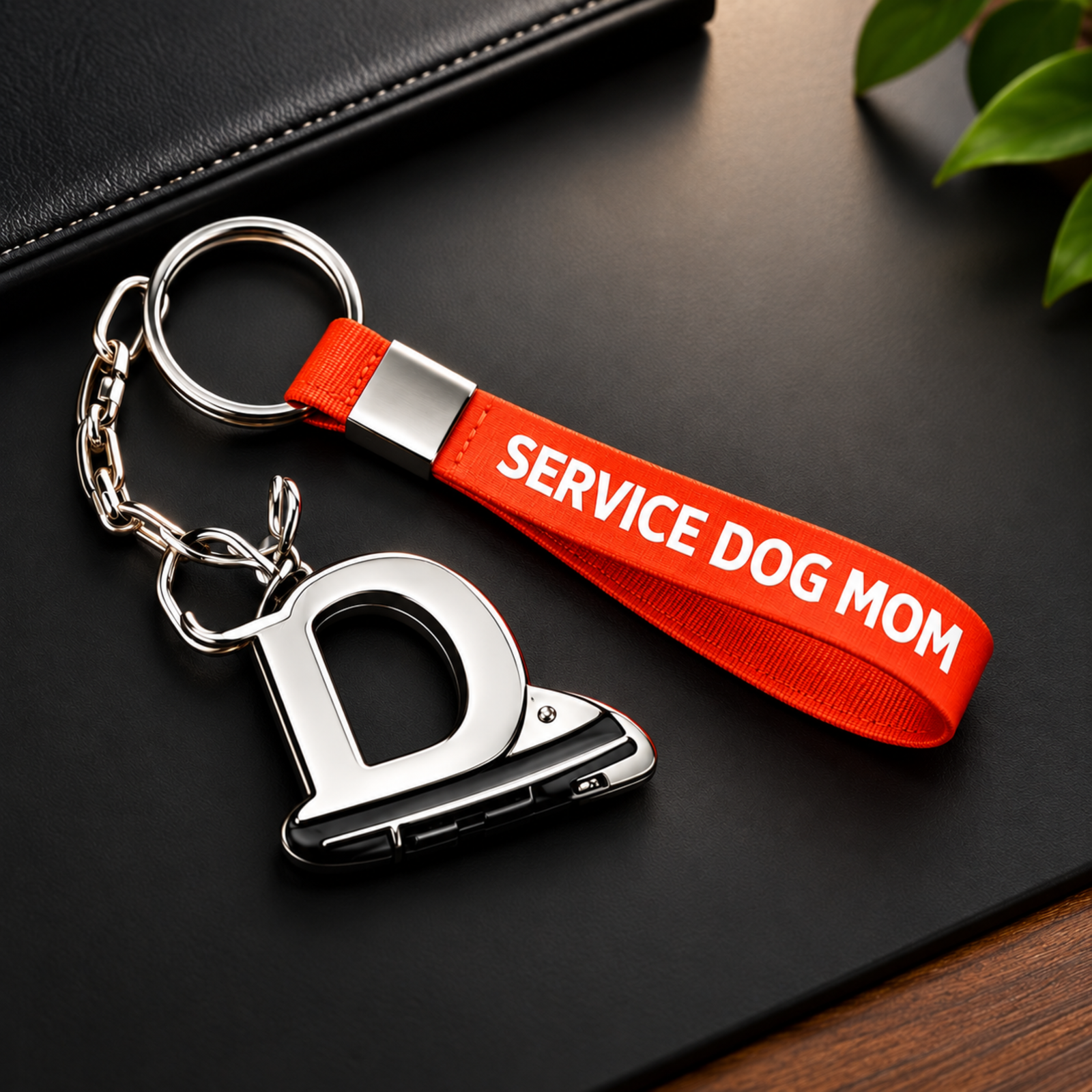 Service Dog Mom Keychain Service Dog Mom Keychain