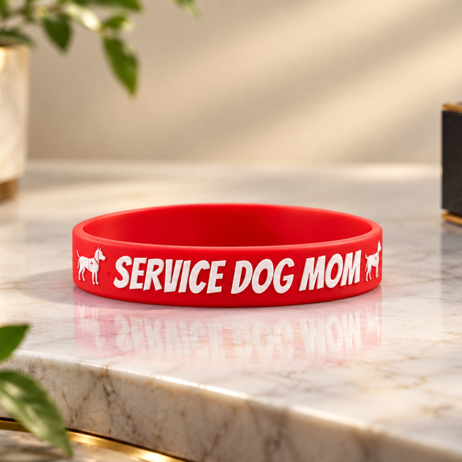 Service Dog Mom Wristband Service Dog Mom Wristband