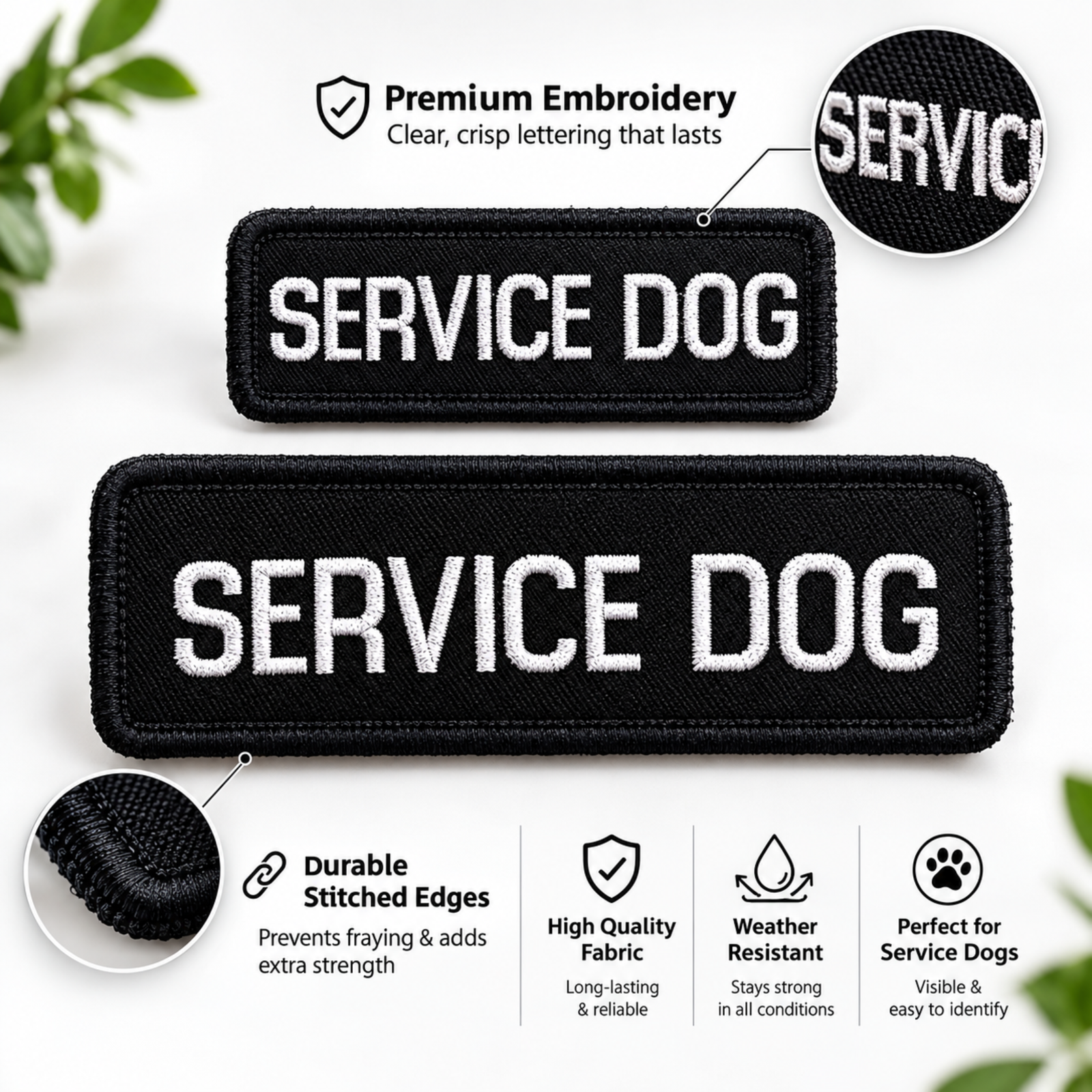 Service Dog Vest Patches Service Dog Vest Patches
