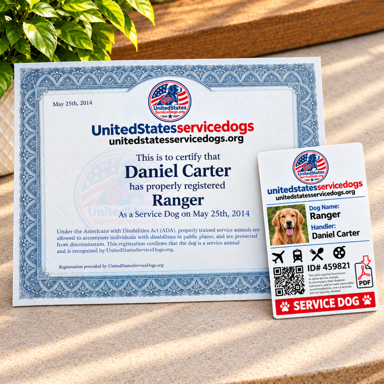 Standard Service Dog Registration Kit Standard Service Dog Registration Kit